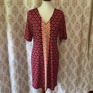 Tracy Negoshian colorful dress M